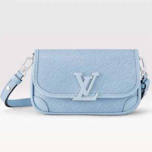 Louis Vuitton LV Women Buci Crossbody Cloud Blue Epi Grained Cowhide Leather | AlmaBagz
