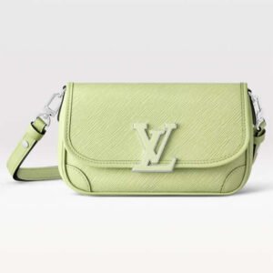 Louis Vuitton LV Women Buci Green Epi Grained Smooth Cowhide Leather | AlmaBagz