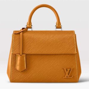 Louis Vuitton LV Women Cluny Mini Gold Miel Epi Grained Smooth Cowhide Leather | AlmaBagz
