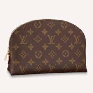 Louis Vuitton LV Women Cosmetic Pouch GM Coated Canvas Cowhide Leather | AlmaBagz