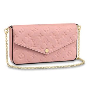 Louis Vuitton LV Women Félicie Pochette Monogram Empreinte Leather | AlmaBagz