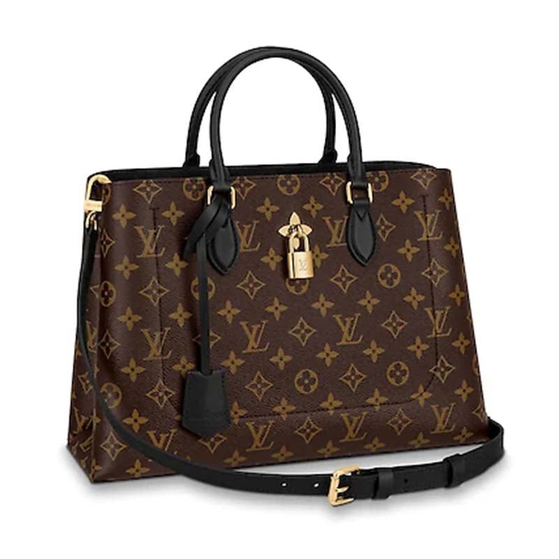 Louis Vuitton LV Women Flower Tote Monogram Coated Canvas | AlmaBagz