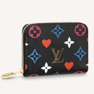 Louis Vuitton LV Women Game On Zippy Coin Purse Monogram Canvas-Black | AlmaBagz
