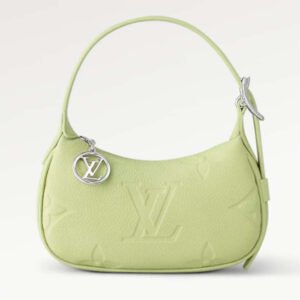 Louis Vuitton LV Women Mini Moon Green Monogram Empreinte Embossed Supple Grained Cowhide Leather | AlmaBagz