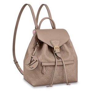 Louis Vuitton LV Women Montsouris Backpack Monogram Empreinte Embossed Leather | AlmaBagz