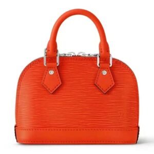 Louis Vuitton LV Women Nano Alma Handbag Minnesota Orange Epi Grained Cowhide Leather | AlmaBagz