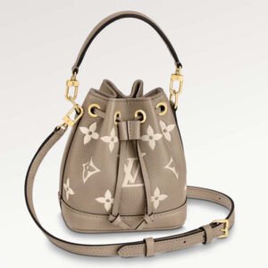 Louis Vuitton LV Women Nano Noé Monogram Empreinte Embossed Supple Grained Cowhide Leather | AlmaBagz