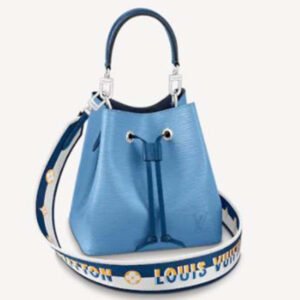 Louis Vuitton LV Women NéoNoé BB Bucket Bag Blue Epi Grained Cowhide | AlmaBagz