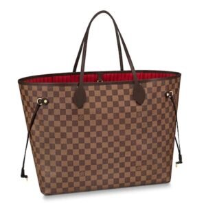 Louis Vuitton LV Women Neverfull GM Tote Damier Ebene Canvas | AlmaBagz