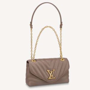 Louis Vuitton LV Women New Wave Chain Bag Handbag Sandy Smooth Cowhide Leather | AlmaBagz