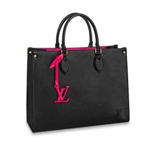 Louis Vuitton LV Women Onthego MM Tote Bag Epi Grained Leather | AlmaBagz