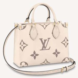 Louis Vuitton LV Women Onthego PM Tote Monogram Empreinte Cowhide Leather | AlmaBagz