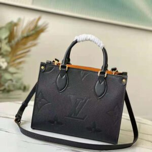 Louis Vuitton LV Women Onthego PM Tote Monogram Empreinte Leather Embossed Grained Cowhide | AlmaBagz