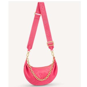 Louis Vuitton LV Women Over The Moon Pink Quilted Embroidered Smooth Calf Leather | AlmaBagz