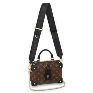 Louis Vuitton LV Women Petite Malle Souple Monogram Coated Canvas | AlmaBagz