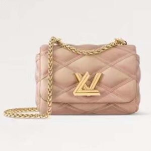 Louis Vuitton LV Women Pico GO-14 Pink Lamb Leather Lambskin Cowhide Leather | AlmaBagz