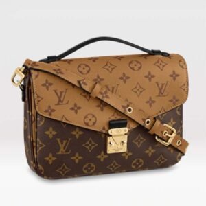 Louis Vuitton LV Women Pochette Métis Bag Brown Monogram Reverse Coated Canvas | AlmaBagz