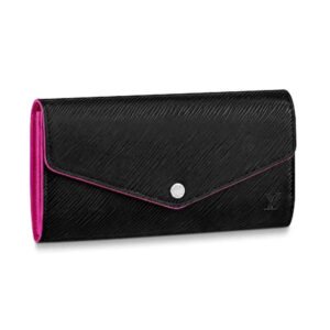 Louis Vuitton LV Women Sarah Wallet in Epi Leather-Black | AlmaBagz