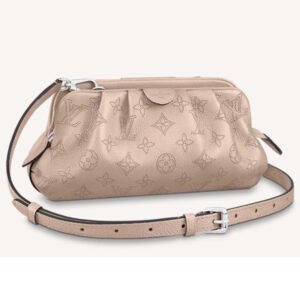 Louis Vuitton LV Women Scala Mini Pouch Coquille Mahina Perforated Calf Leather | AlmaBagz