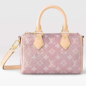Louis Vuitton LV Women Seedy Bandoulière 20 Pink Monoglam Rose Monoglam Coated Canvas | AlmaBagz