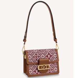 Louis Vuitton LV Women Since 1854 Dauphine Mini Handbag Monogram Flowers Cowhide | AlmaBagz
