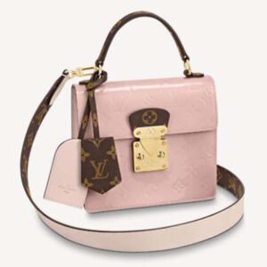 Louis Vuitton LV Women Spring Street in Monogram Canvas Vernis Patent Epi Leather | AlmaBagz