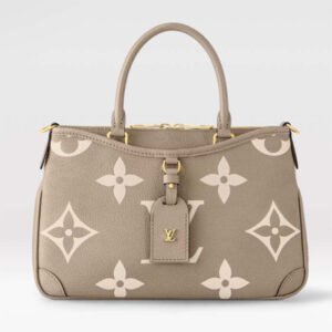 Louis Vuitton LV Women Trianon PM Bag Beige Embossed Grained Cowhide Leather | AlmaBagz
