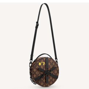 Louis Vuitton LV Unisex Wheel Box Brown Monogram Coated Canvas Cowhide Leather | AlmaBagz