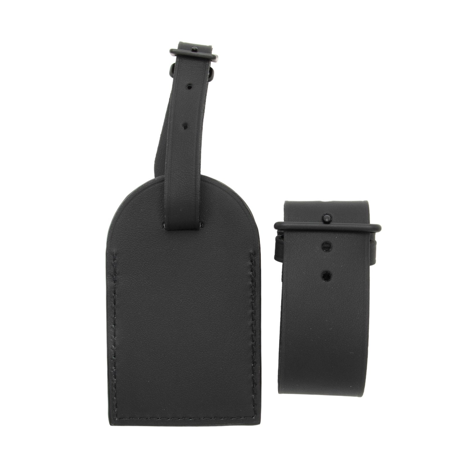 Louis Vuitton Leather Luggage Tag and Handle Fastener (SHF-8eMuu4) | AlmaBagz