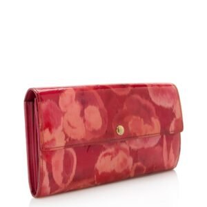 Louis Vuitton Limited Edition Monogram Vernis Ikat Sarah Wallet | AlmaBagz