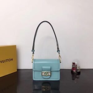 Louis Vuitton Dauphine MM Turquoise | AlmaBagz