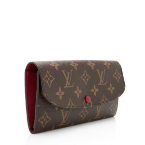 Louis Vuitton Monogram Canvas Emilie Wallet (SHF-uwxajl) | AlmaBagz
