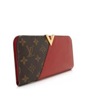 Louis Vuitton Monogram Canvas Leather Kimono Wallet (SHF-WVTTkh) | AlmaBagz