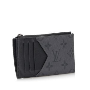 Louis Vuitton Monogram Eclipse Coin Pouch (SHG-CILlD8) | AlmaBagz