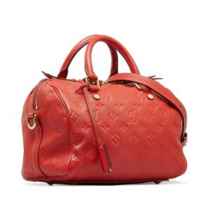 Louis Vuitton Monogram Empreinte Speedy Bandouliere 25 (SHG-K1PzkB) | AlmaBagz