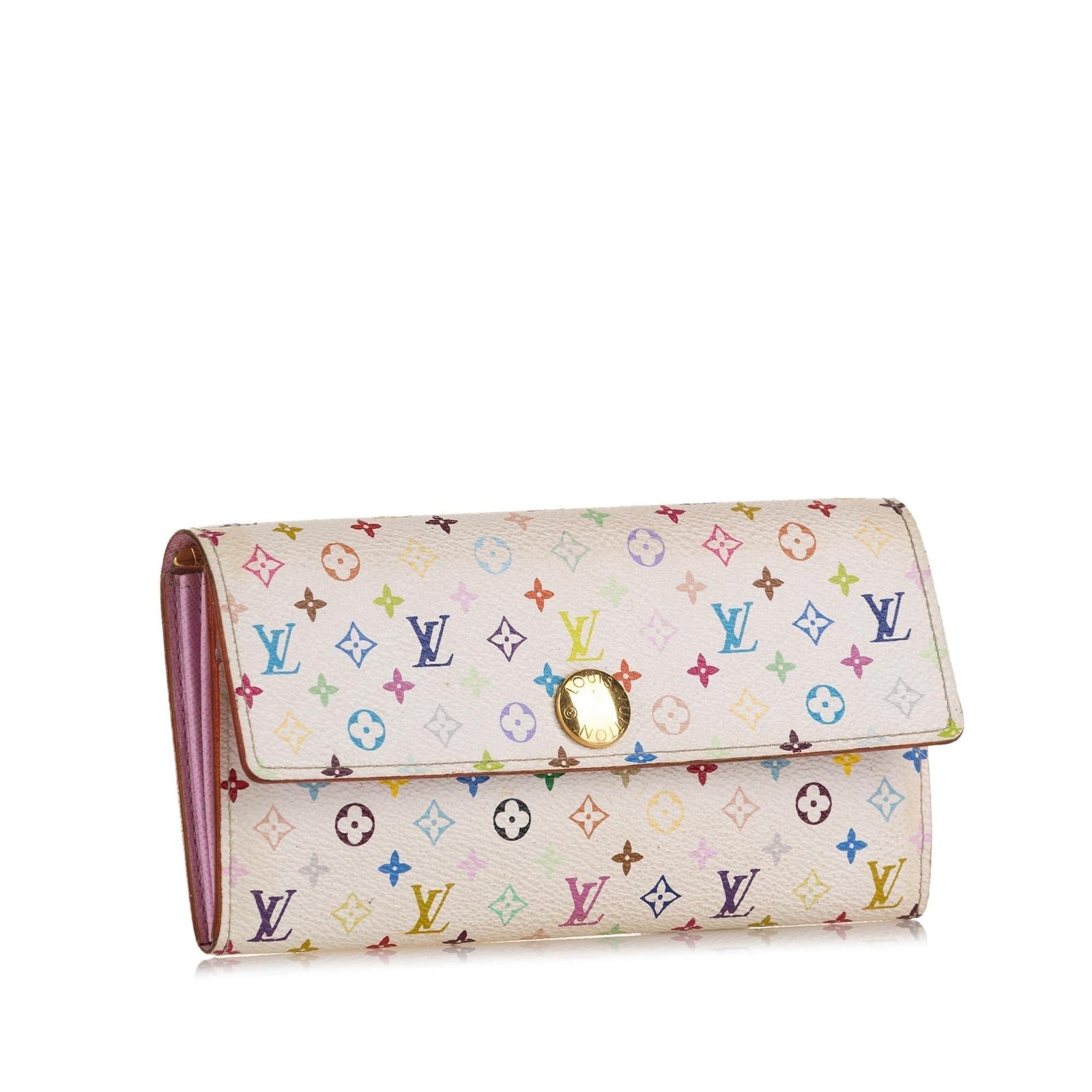 Louis Vuitton Monogram Multicolore Sarah Long Wallet (SHG-y6ePuJ) | AlmaBagz
