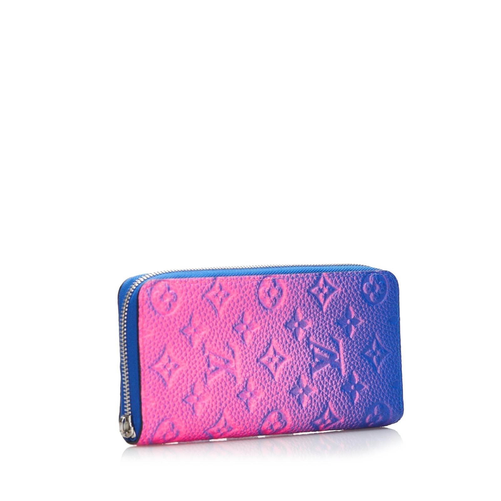 Louis Vuitton Monogram Taurillon Illusion Vertical Zippy Wallet (SHG-KUezXC) | AlmaBagz