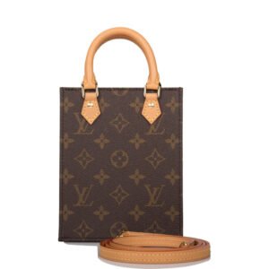 LOUIS VUITTON MONOGRAM PETIT SAC PLAT BAG | AlmaBagz
