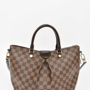 Louis Vuitton 2017 Damier Ebene Siena MM Zip Bag w/ Strap | AlmaBagz
