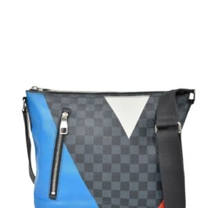 Louis Vuitton 2017 Graphite Damier America's World Cup Crossbody | AlmaBagz