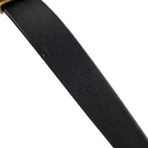 Louis Vuitton Black 20mm Initiales Belt 75 | AlmaBagz