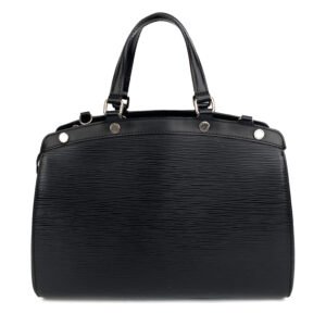 Louis Vuitton Black Epi Brea MM Bag | AlmaBagz