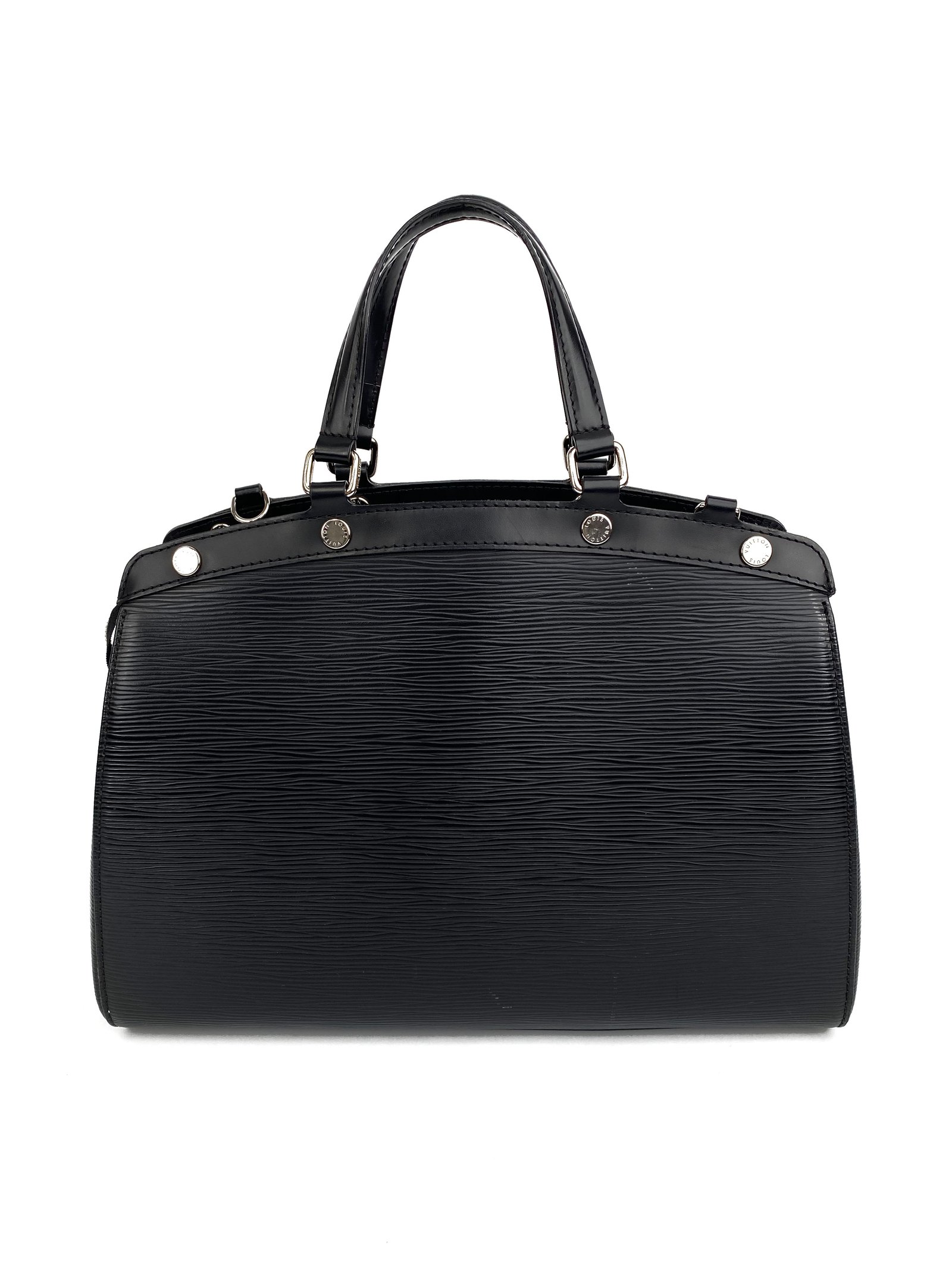 Louis Vuitton Black Epi Brea MM Bag | AlmaBagz