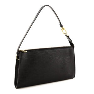Louis Vuitton Black Epi Vintage Pochette Accessoires 24 Bag | AlmaBagz