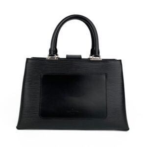 Louis Vuitton Black Epi Shoulder Bag | AlmaBagz