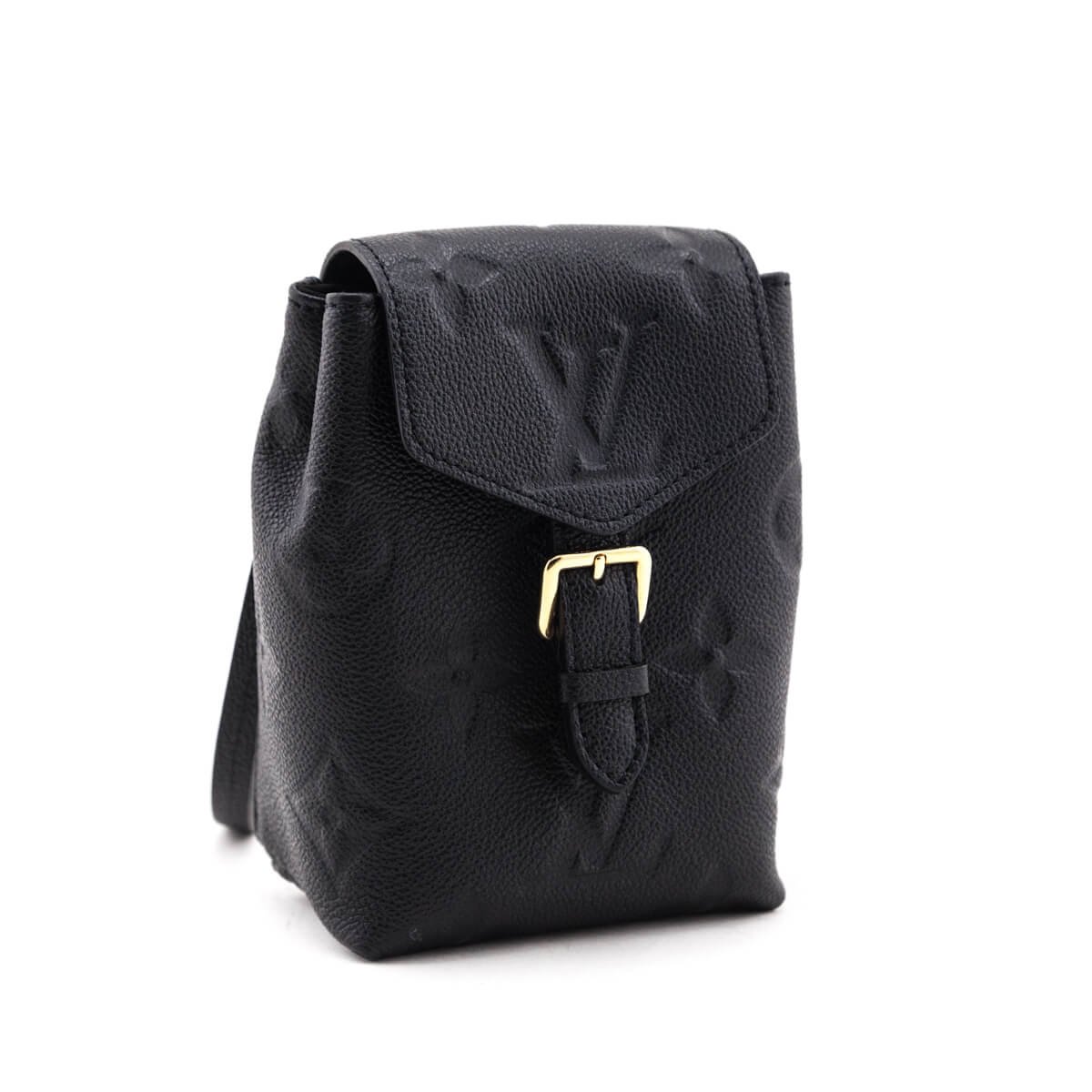 Louis Vuitton Black Monogram Empreinte Giant Tiny Backpack | AlmaBagz