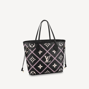 Louis Vuitton Black Neverfull LV M46040 | AlmaBagz