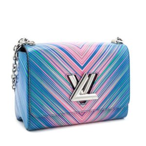 Louis Vuitton Bleu Rose Epi Tropical Twist Shoulder Bag MM | AlmaBagz