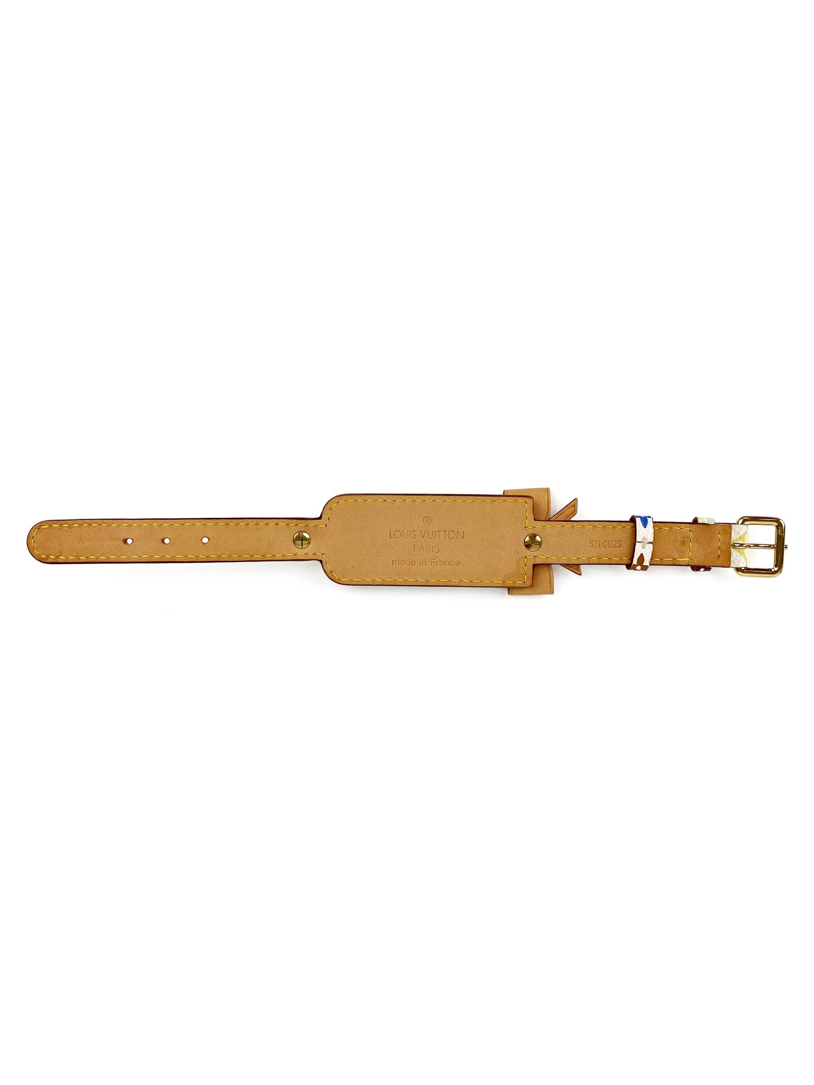 Louis Vuitton Mullticolour Monogram Vintage Porte Adresse Bracelet | AlmaBagz