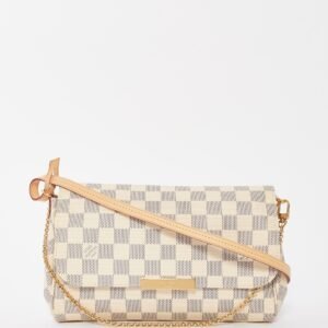 Louis Vuitton Damier Azur Canvas Favourite Crossbody Bag | AlmaBagz